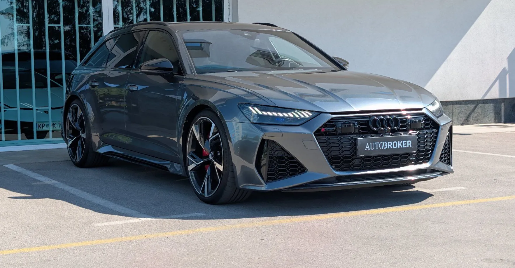 Zunanja slika - Audi RS6  - Avant TFSI Tiptronic HD Matrix 360 kamera ambient. osvet - 3