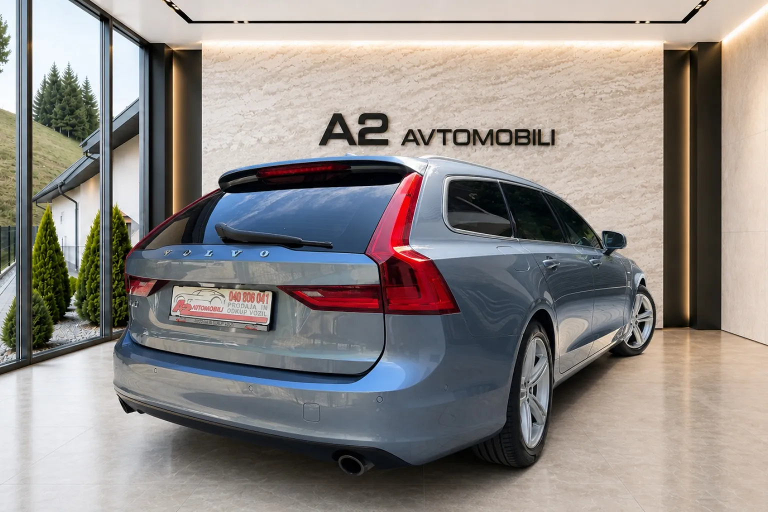 Zunanja slika - Volvo V90 - D5 A AWD 4X4-KAMERA 360-ACC-NAVI-ALU- - 3