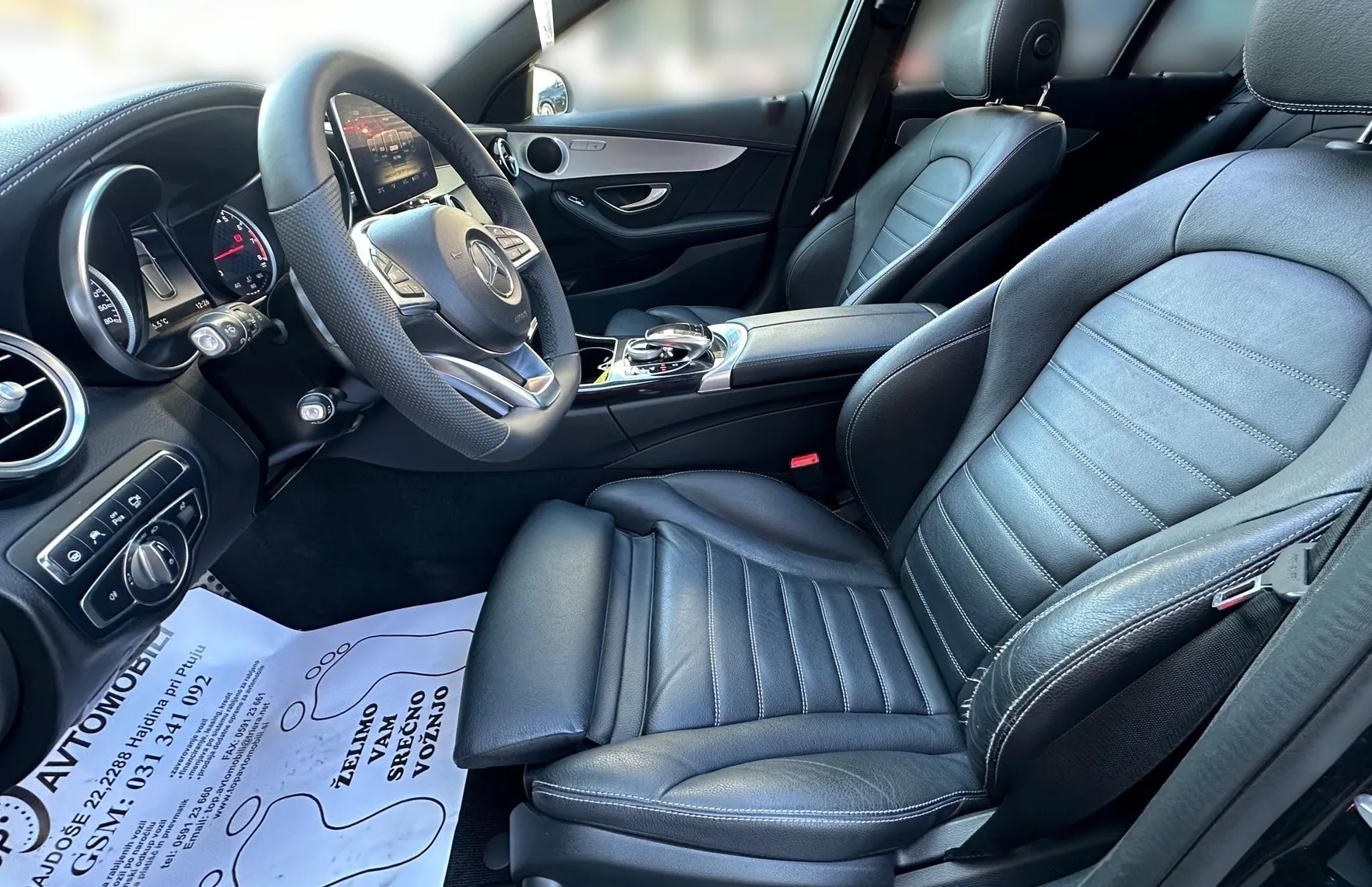 Zunanja slika - Mercedes-Benz C-Razred - 43 AMG 4MATIC MULTIBEAM PANO NAVI PDC 360 KAM TOP - 14