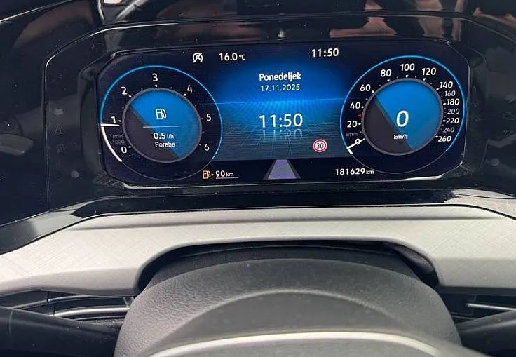 Zunanja slika - Volkswagen Golf - 2.0 TDI Life 85 Navi-Tempomat-Led-Slo-Prvi Lastnik - 11