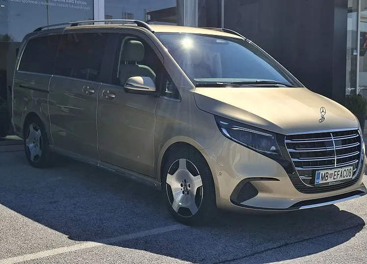 Zunanja slika - Mercedes-Benz V-Razred - V 300 d EXCLUSIVE dolgi - n1 predelava - TESTNI - 1
