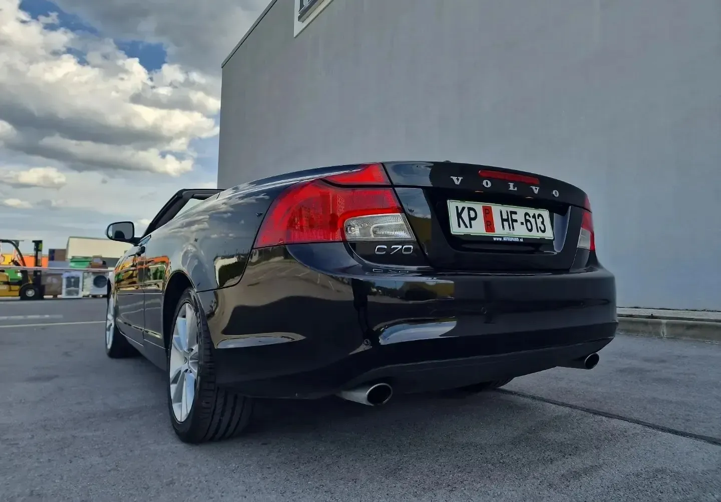 Zunanja slika - Volvo C70 - 2.0D CABRIO OBROK-187EUR X84 KREDIT BREZ POLOGA - 5