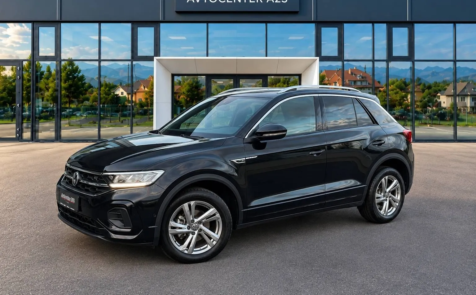Zunanja slika - Volkswagen T-Roc - 1.0 TSI BMT R-Line-LED-ACC-PDC-Vzvratna kamera.... - 1