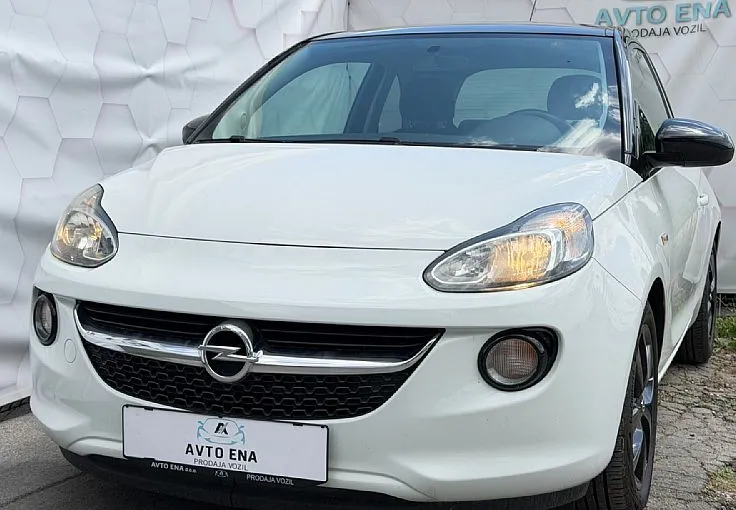 Zunanja slika - Opel Adam - 1.4 - KLIMA - TEMP - ALU16 - Black White - 2
