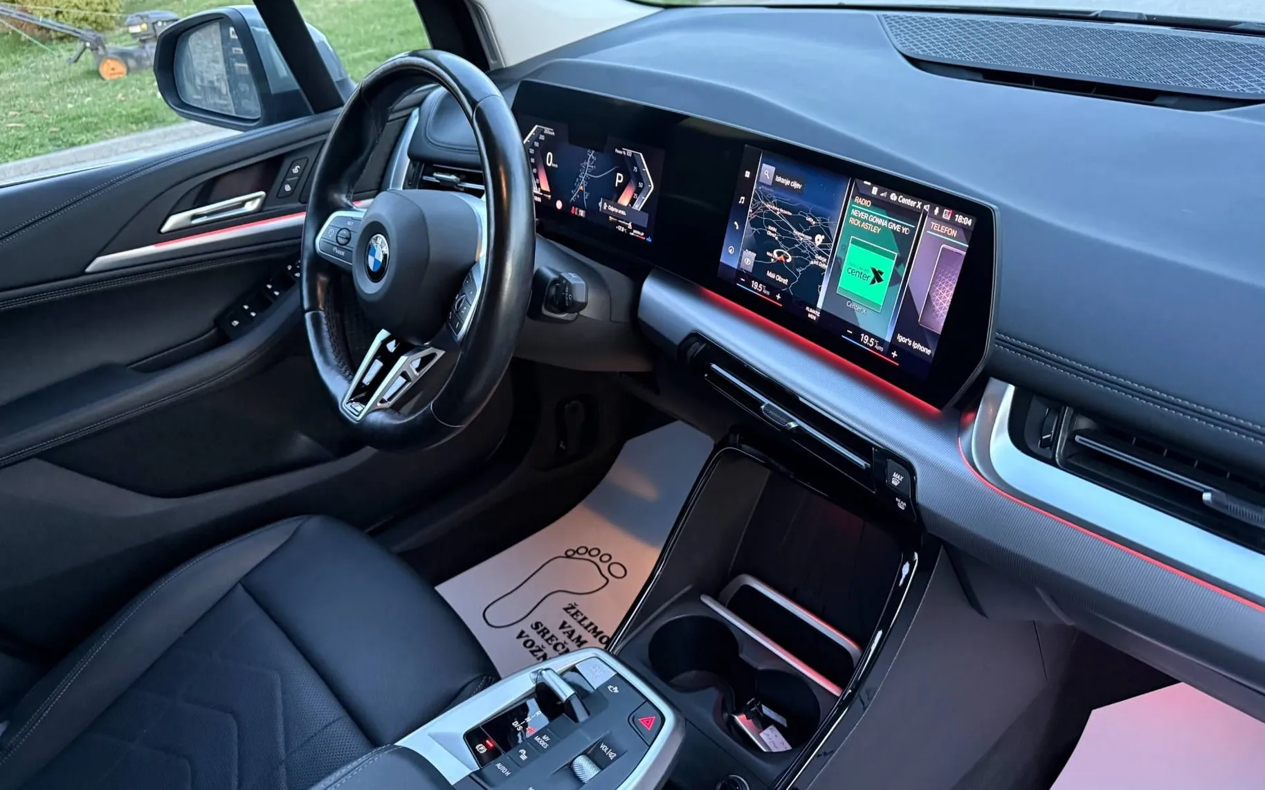 Notranja slika - BMW serija 2 Active Tourer: - 218d Active Tourer Luxury Line Avt.-1 LASTNIK-LED - 10