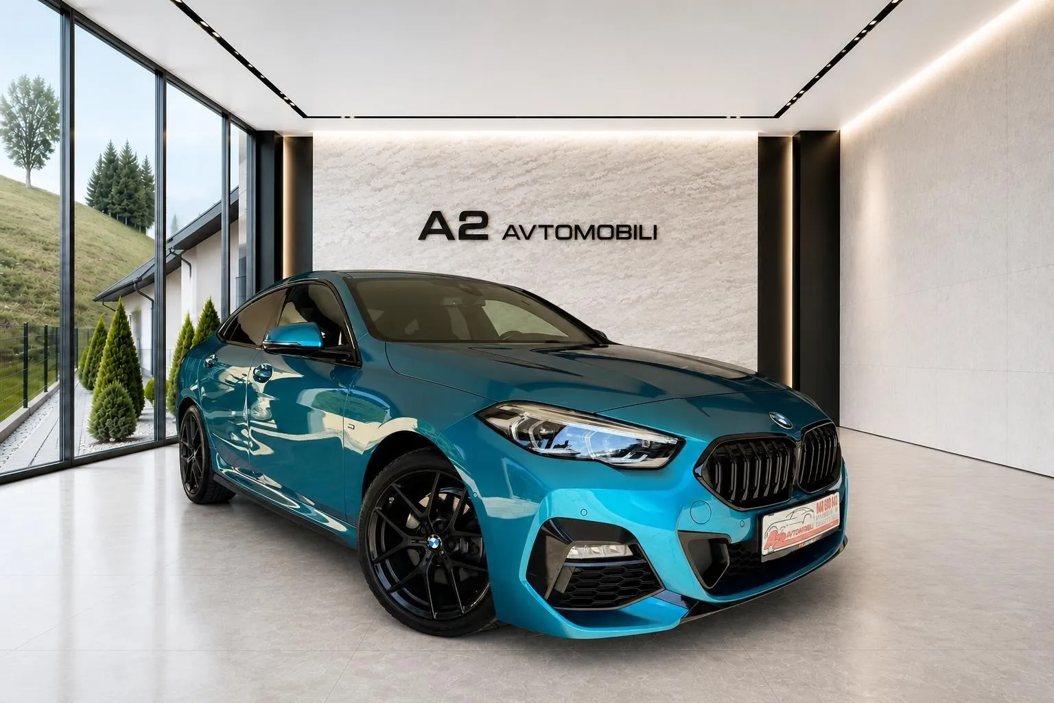 Zunanja slika - BMW serija 2 Gran Coupe: - 218i aut M sport- PERFORMANCE SEDEŽI-HEAD UP-KAM- - 3