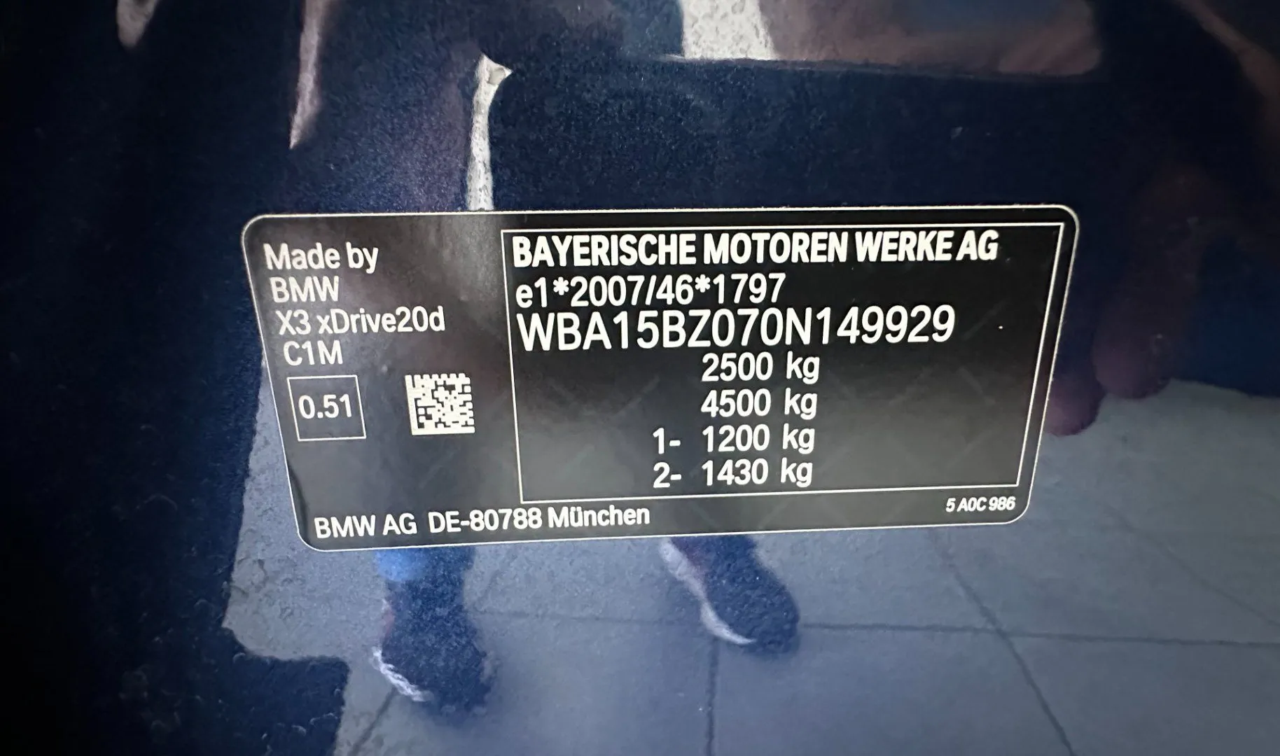 Zunanja slika - BMW X3 - xDrive20d Avt. MSPORT.KAMERA.LED.USNJE.ACC.TOP - 3