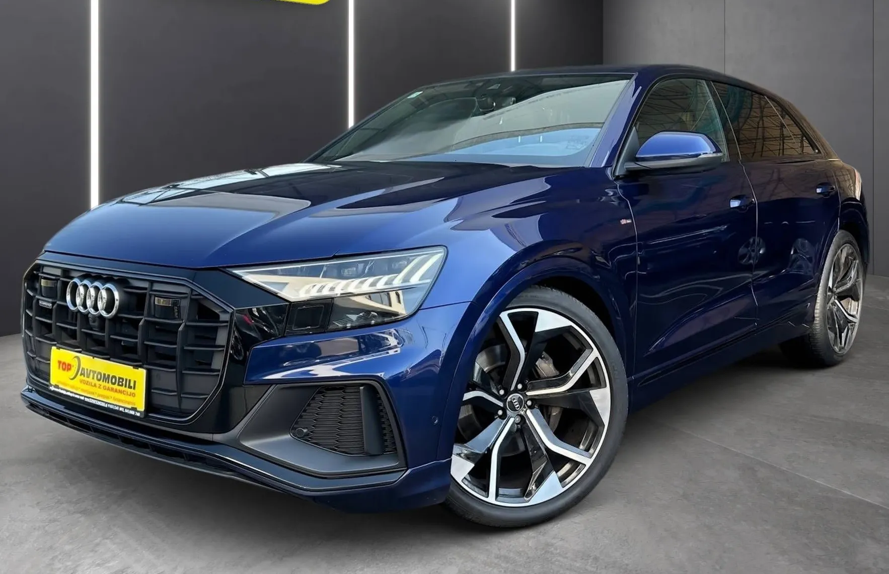 Zunanja slika - Audi Q8 - 50 TDI Q 3×S LINE HD MATRIX VIRTUAL RADAR KAMERA - 1