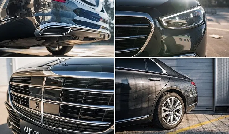Zunanja slika - Mercedes-Benz S-Razred - S 350 d 4MATIC Head-up 360°kamera Apple Android - 10