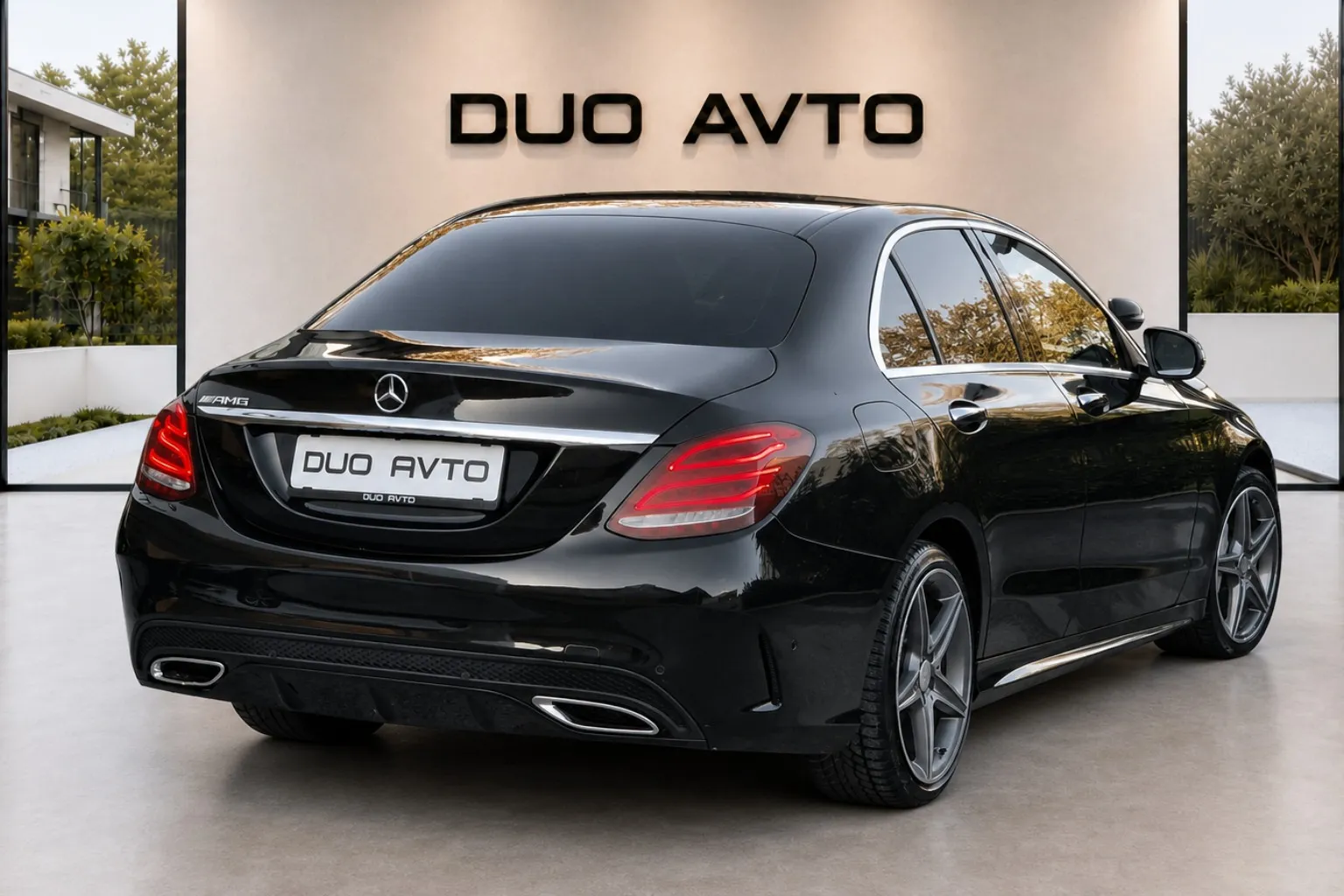 Notranja slika - Mercedes-Benz C-Razred - 200D-AMG LINE-AVT.-USNJE-KAMERA-18COL-BURMESTER - 11