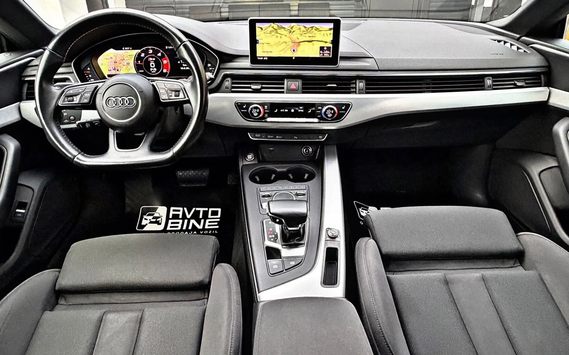 Notranja slika - Audi A5 Sportback - 2.0 TDI S TRONIC•140KW•S LINE•VIRTUAL•MATRIX•ACC•. - 10