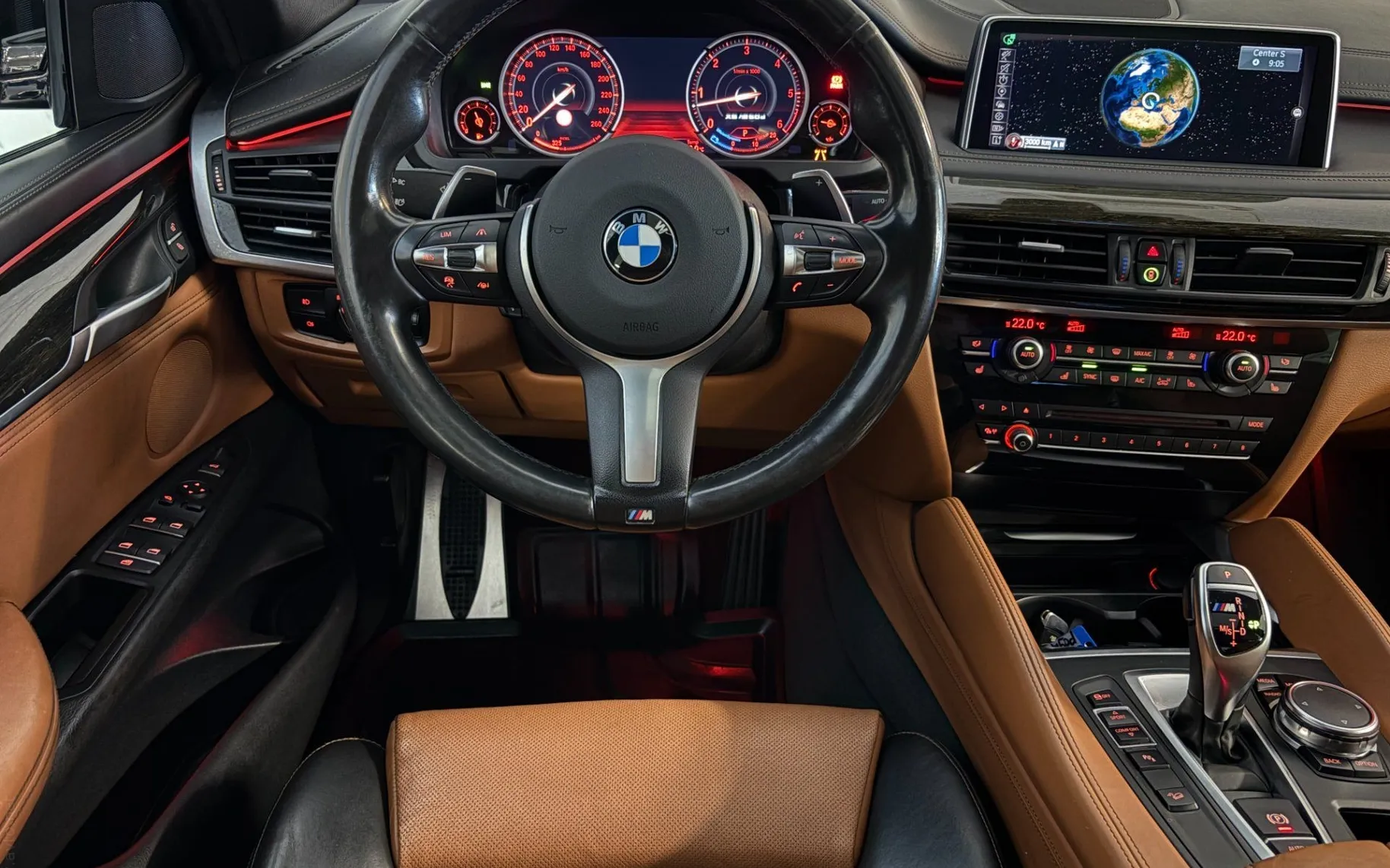 Notranja slika - BMW serija X6: - M50d |xDrive|Pano|ACC|Kamera|Memory|HUD|Hlaj|SLO| - 9