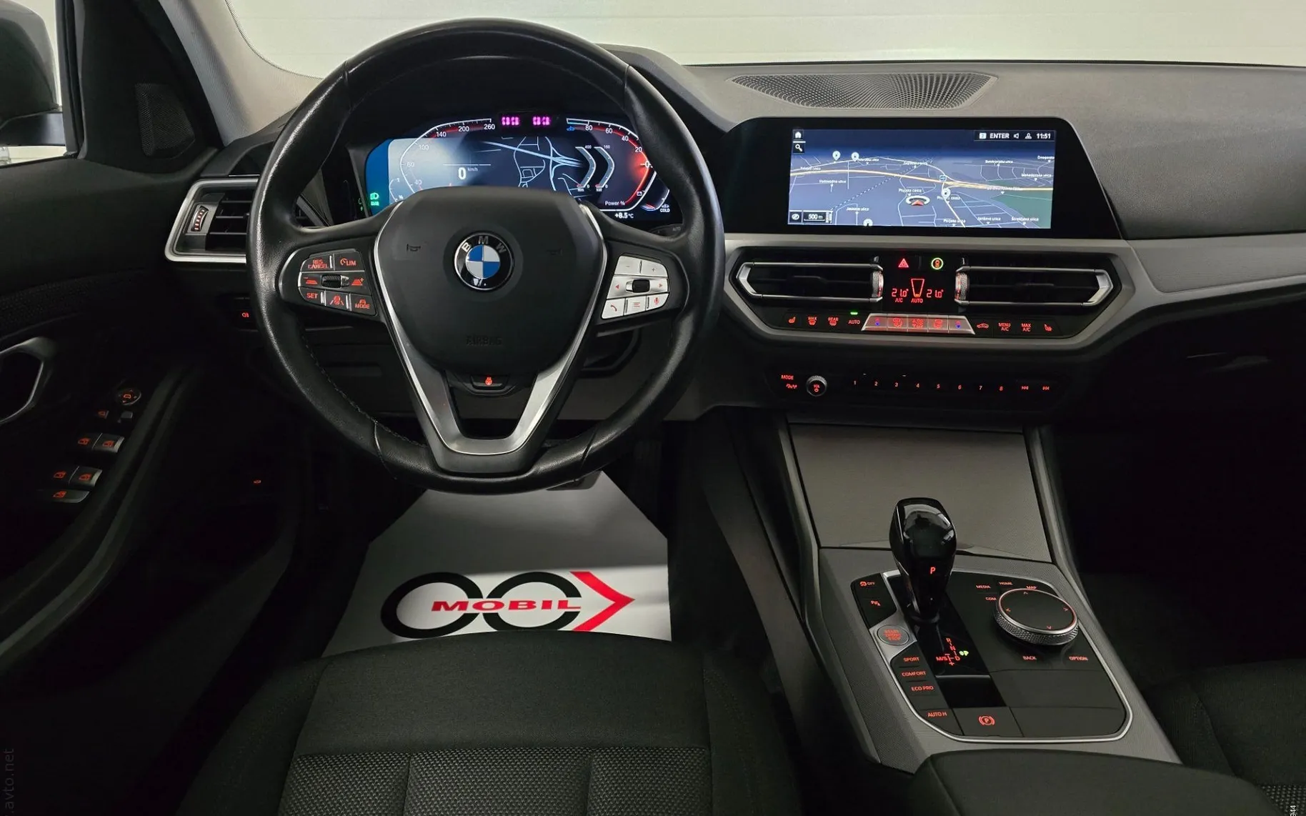 Notranja slika - BMW serija 3 Touring: - 320d Avt. Advantage - Laser.asistence.Hi-Fi.ALU18. - 11