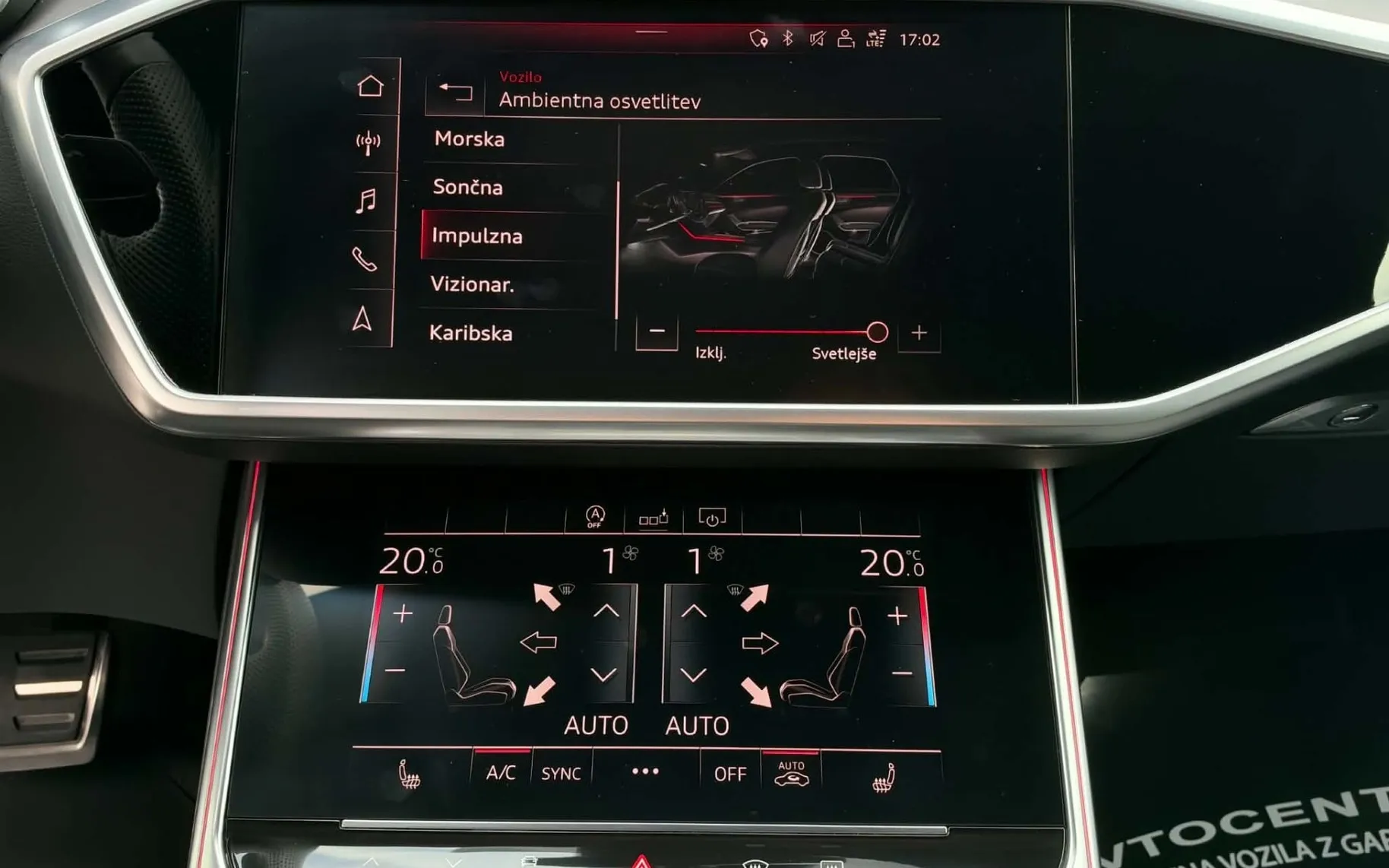 Notranja slika - Audi A6 Avant - 50 TDI-Q-3X S LINE-129.000km-LIZING ZA TUJCE- - 12