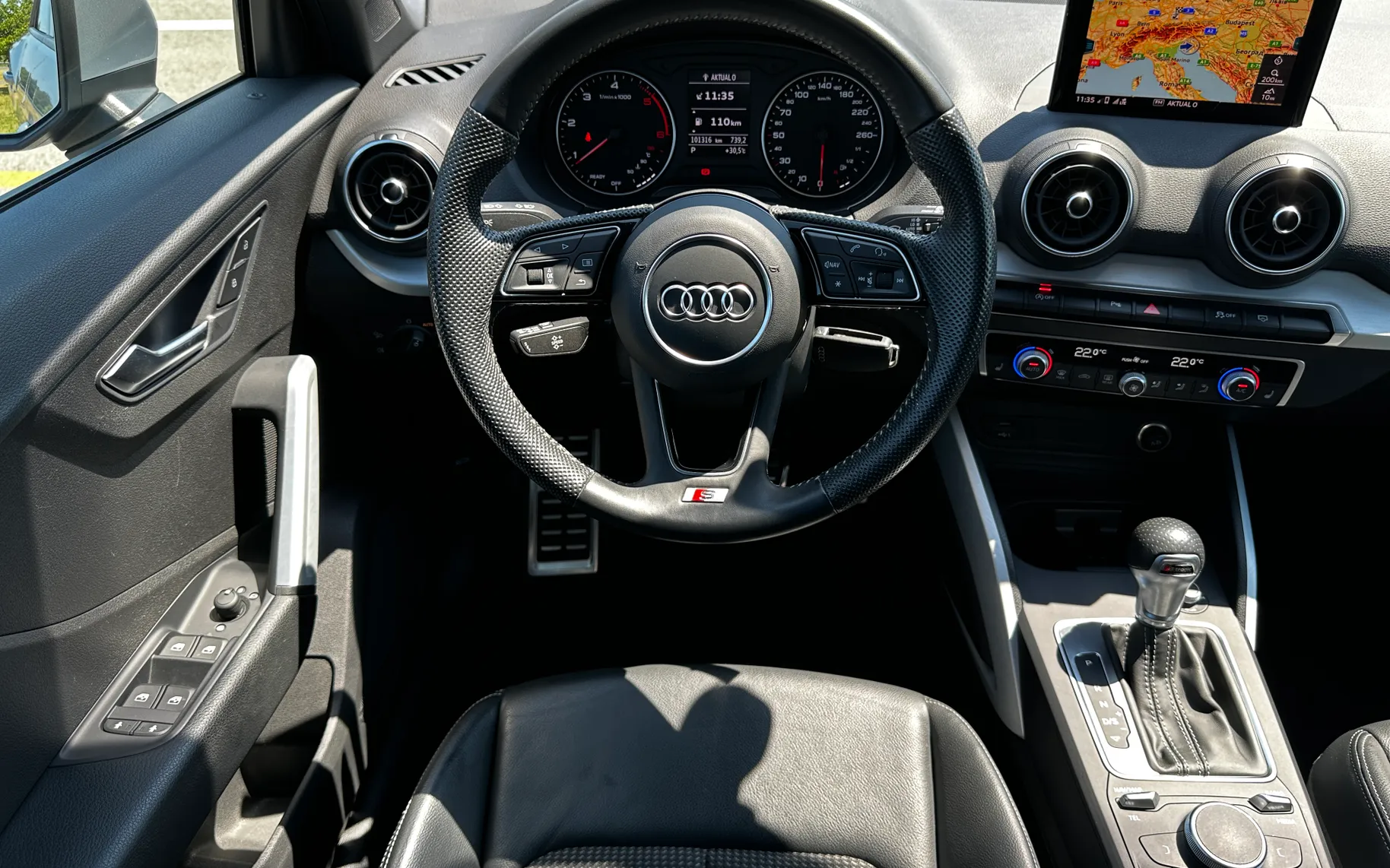 Zunanja slika - Audi Q2 - 35 TDI S-LINE S TRONIC LED-PDC-KLJUKA-NAVI-ALU.18 - 14