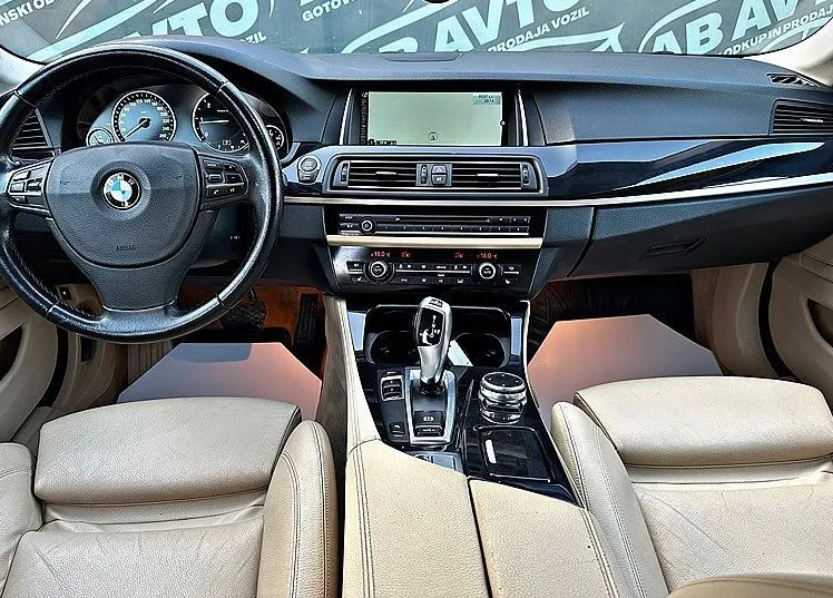 Zunanja slika - BMW Serija 5 - Touring: 520d Avt SPORT+135KW+LED+ALU18+MODIFICIRAN+LEAS - 9