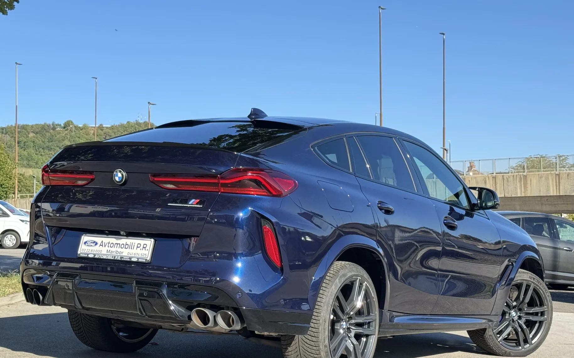 Zunanja slika - BMW serija X6 - M COMPETITION AUT 625KM LASER PANORAMA ACC ODLIČEN - 8