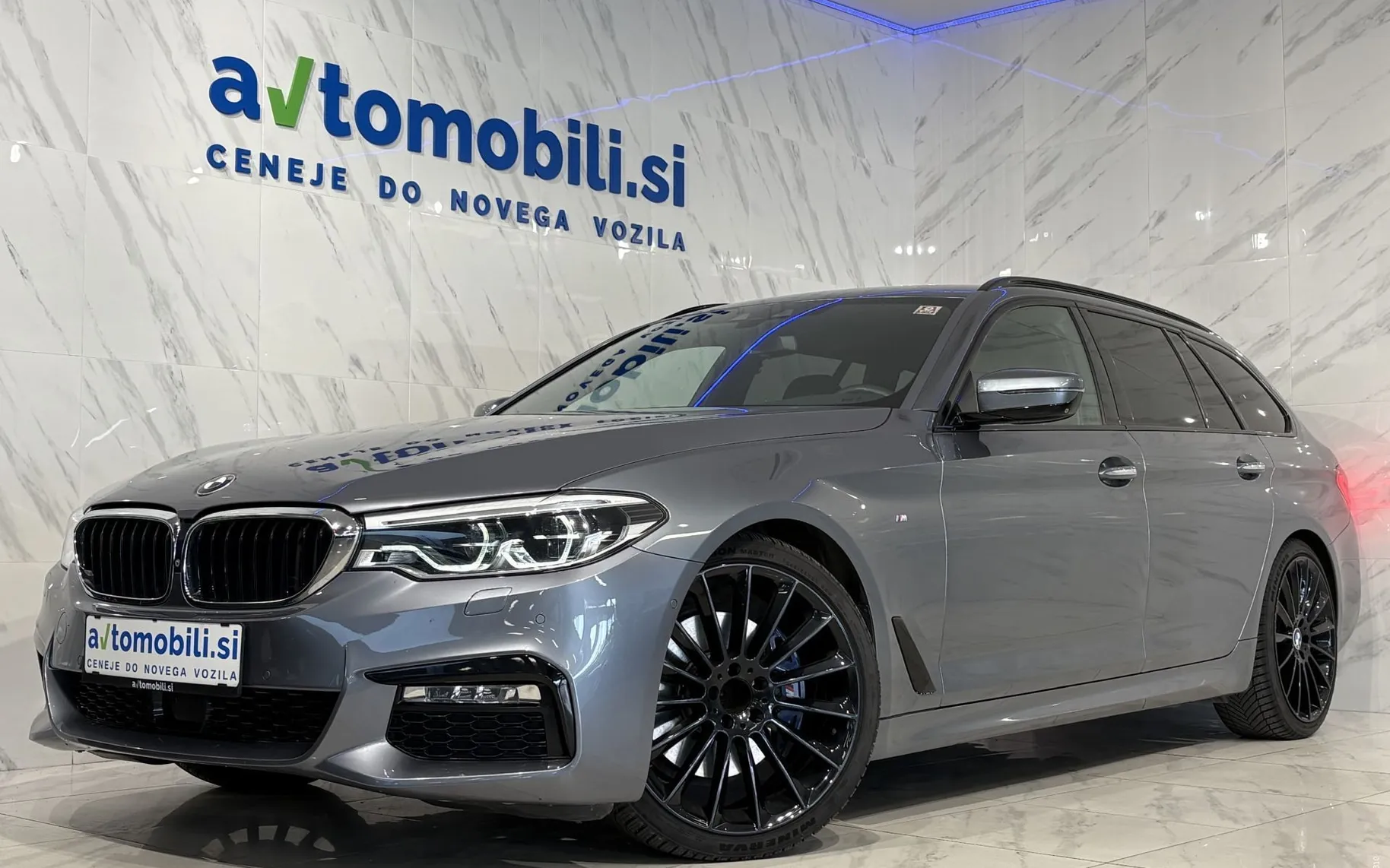 Zunanja slika - BMW serija 5 Touring: - 530d|xD|M|ACC|Laser|360K|HUD|BW|NightV|Zračno|TV| - 1