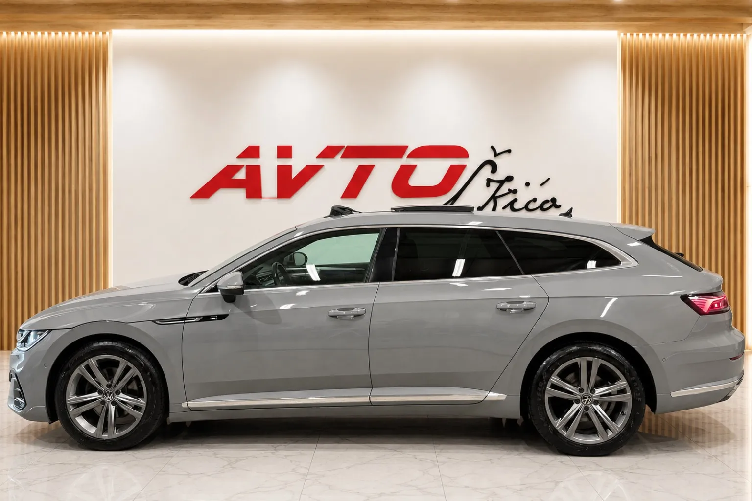 Zunanja slika - Volkswagen Arteon Shooting Brake - 2.0 TDI-R-LINE-PANORAMA-VIRTUAL-ACC-KAMERA-NAVI-.. - 3