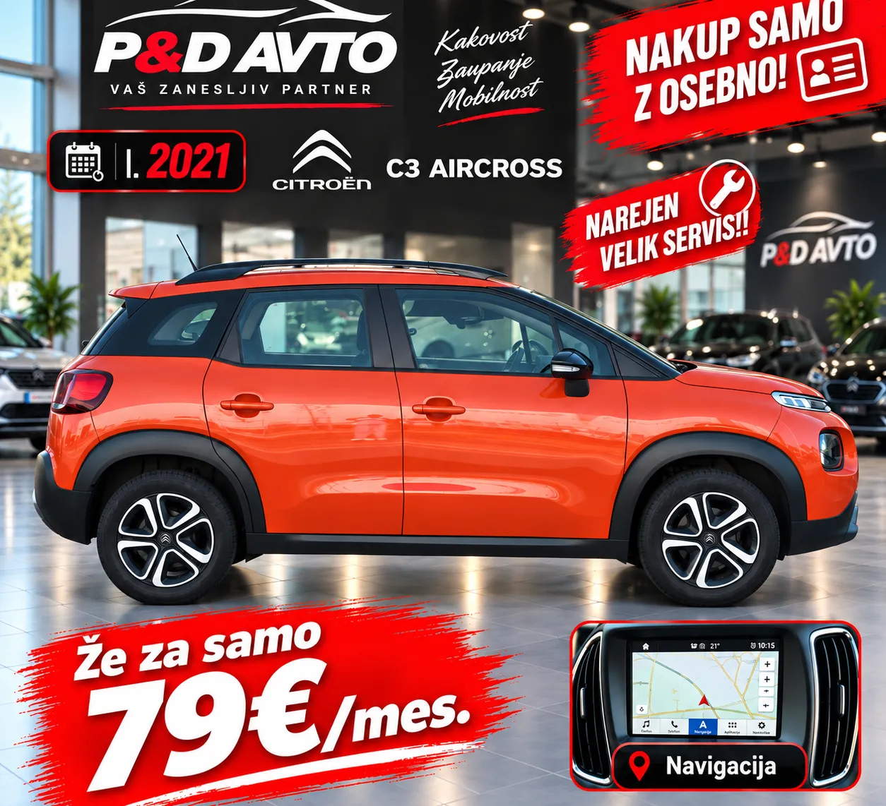 Zunanja slika - Citroën C3 - Aircross 1,2 PureTech 110 Feel - 1