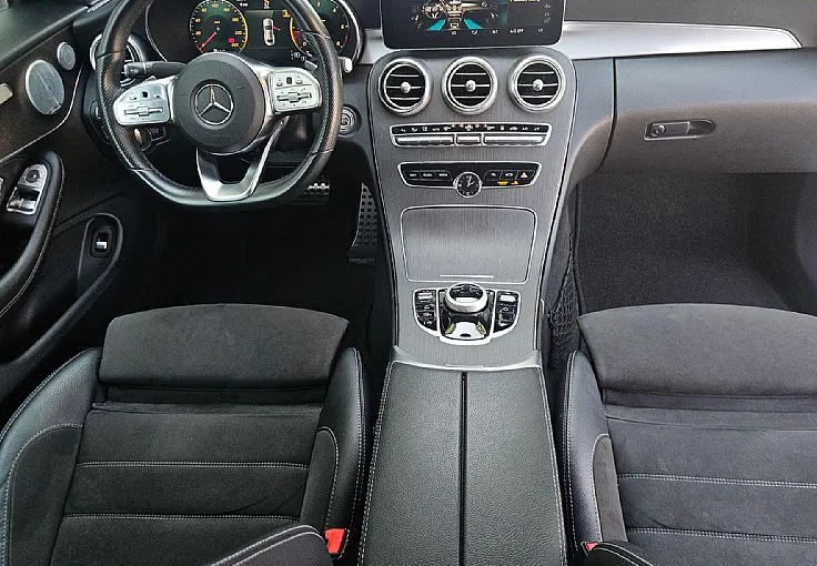 Zunanja slika - Mercedes-Benz C-Razred - C Coupe °AMG-LINE° 220d 194ks °SLABŠE OHRANJEN° - 9