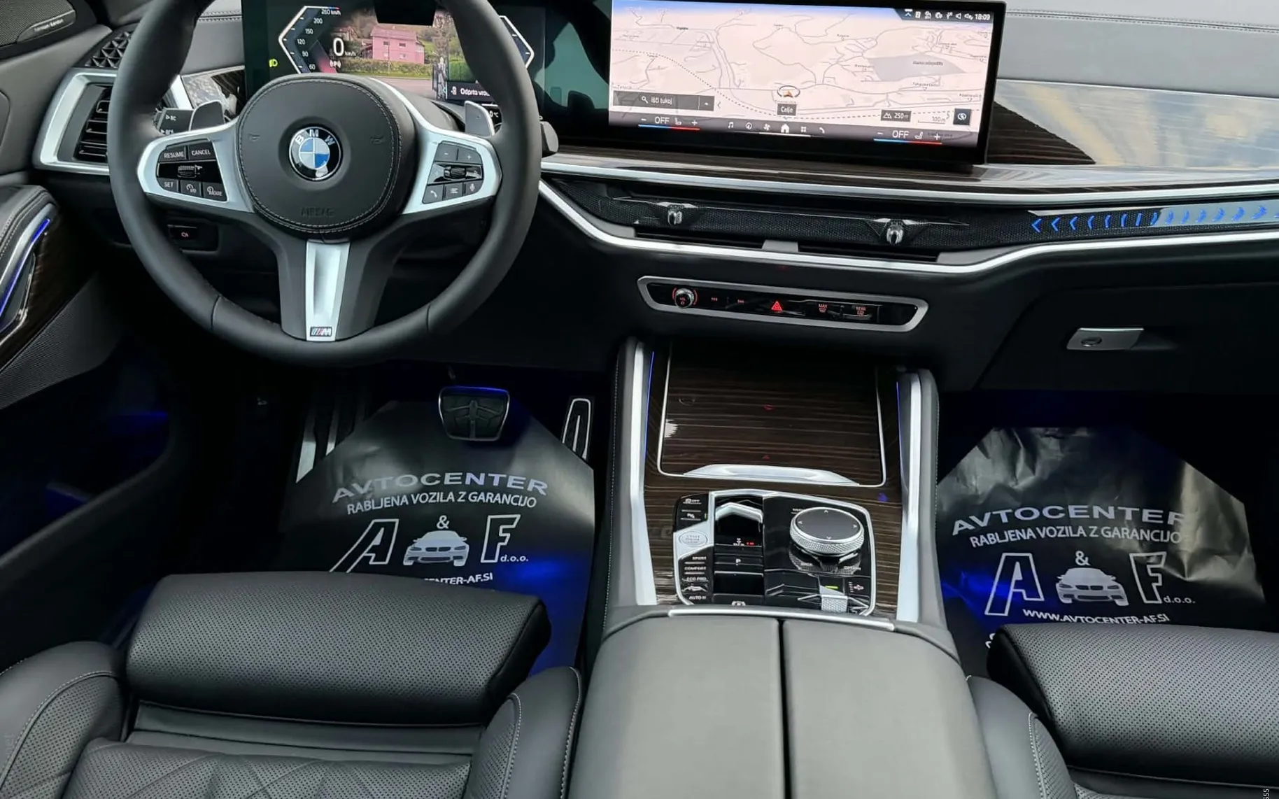 Notranja slika - BMW serija X6: - 3.0XD-M PAKET-ZRAČNO-LASER-ACC-KEYLES-360KAMERA- - 9