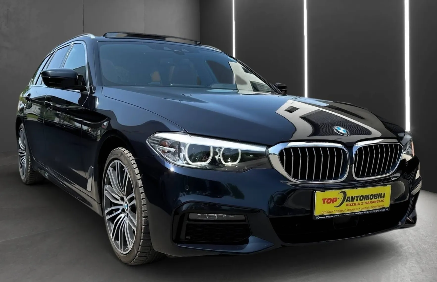 Zunanja slika - BMW Serija 5 - Touring: 530d M PAKET LED NAVI PDC KAMERA PANO RADAR TOP - 11