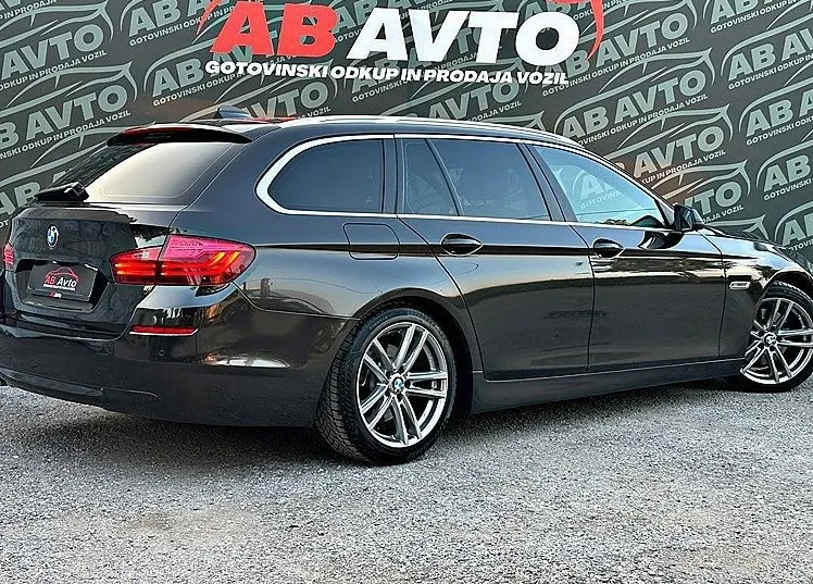 Zunanja slika - BMW Serija 5 - Touring: 520d Avt SPORT+135KW+LED+ALU18+MODIFICIRAN+LEAS - 5