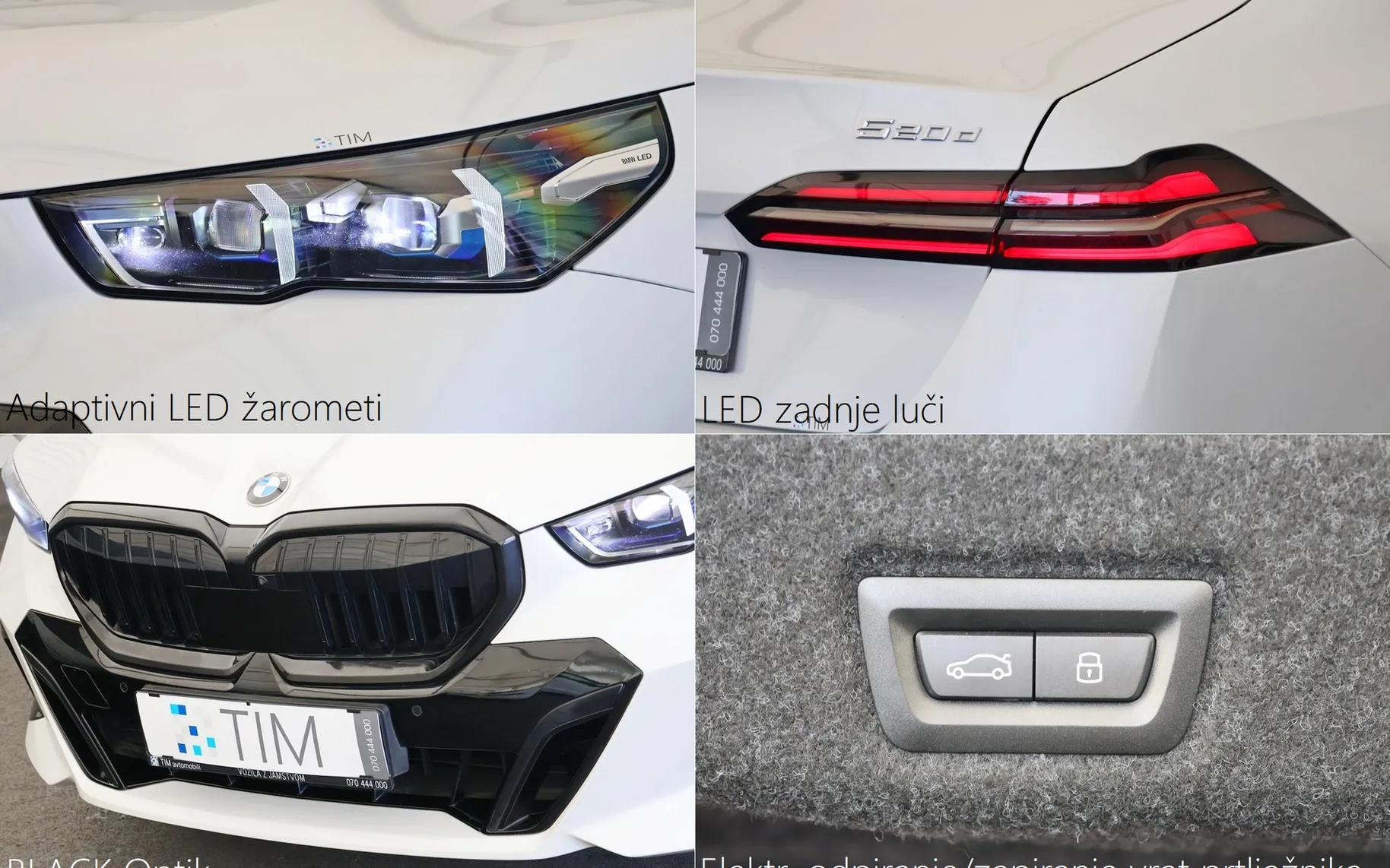 Zunanja slika - BMW Serija 5 - 5 Series 520dA M-Sport 197KM COCKPIT RADAR HEAD Up HarmanK - 19
