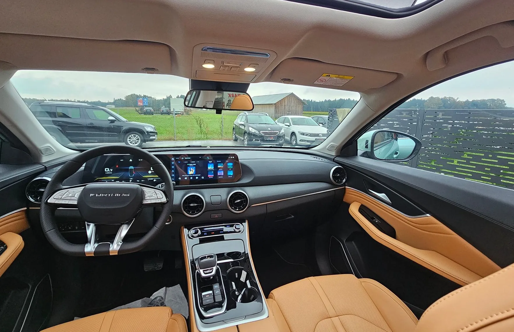 Zunanja slika - Forthing Forthing T5 EVO - T5 Evo my 2025 + ADAS- M4 GREEN+BEIGE NOTRANJOST- - 3