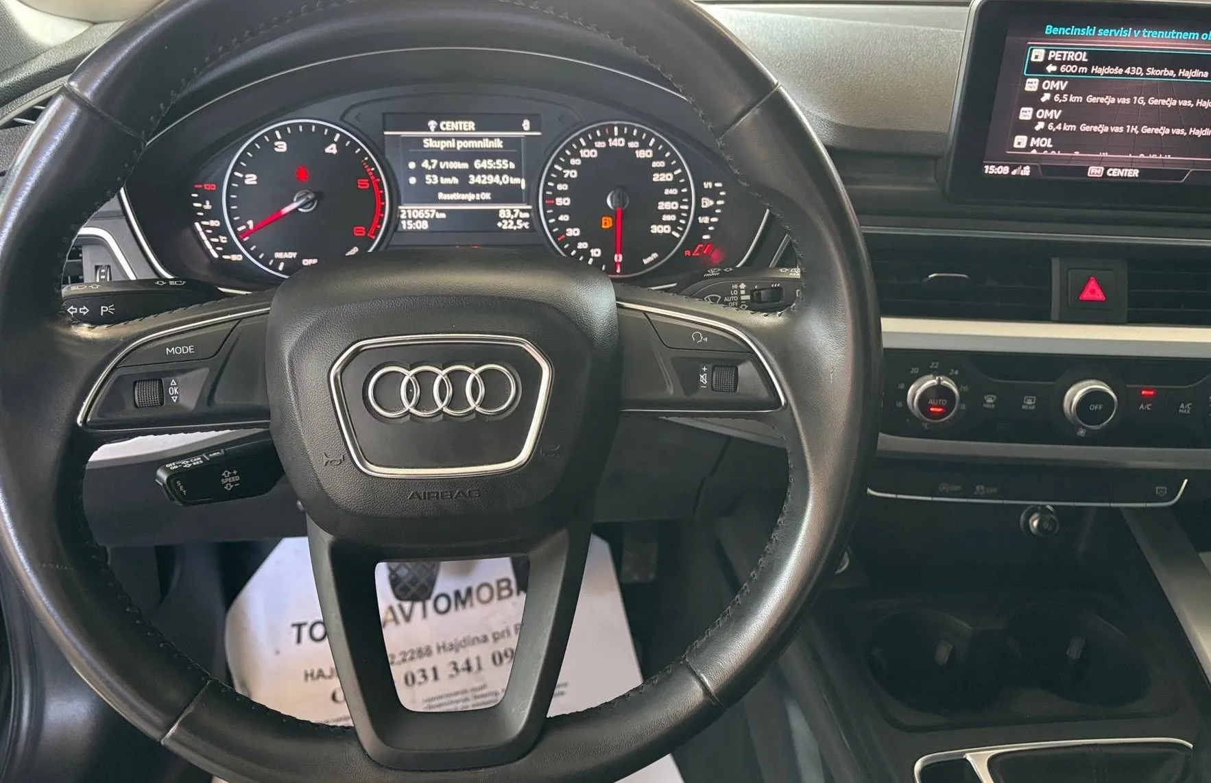 Zunanja slika - Audi A4 - Avant 2.0 TDI LED NAVI TEMP PDC GR.SEDEŽEV KLIMA ITD... - 15