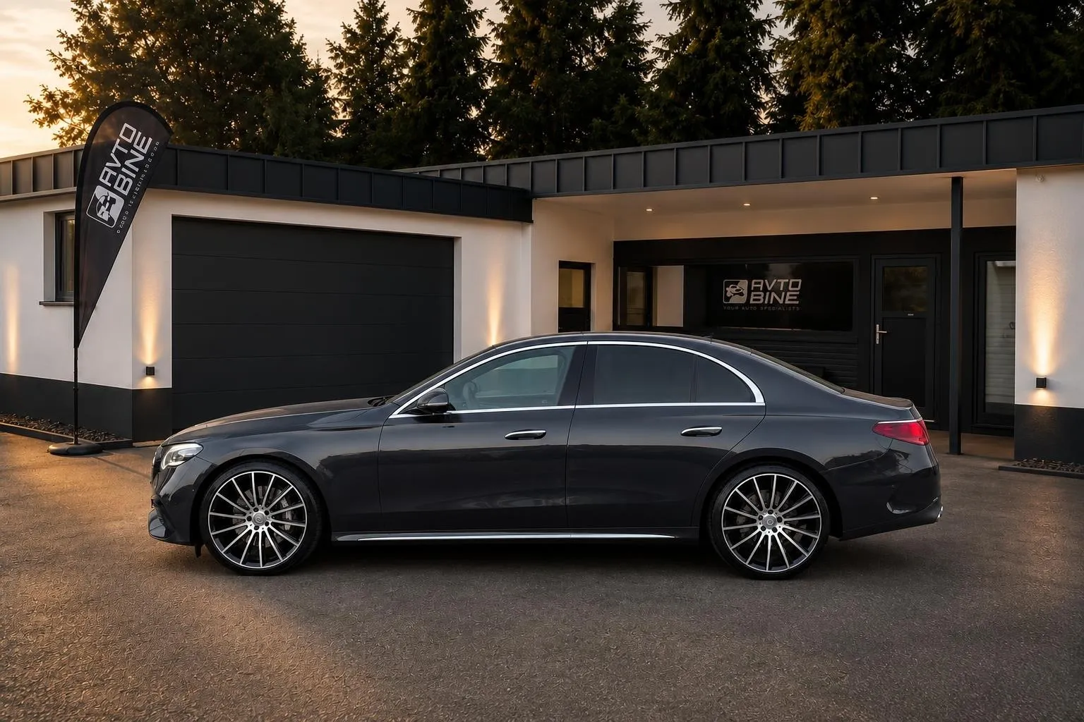 Zunanja slika - Mercedes-Benz E-Razred - E 220 d AMG Line 9G•LIMO•LED•ACC RADAR•360•KOT NOV - 5