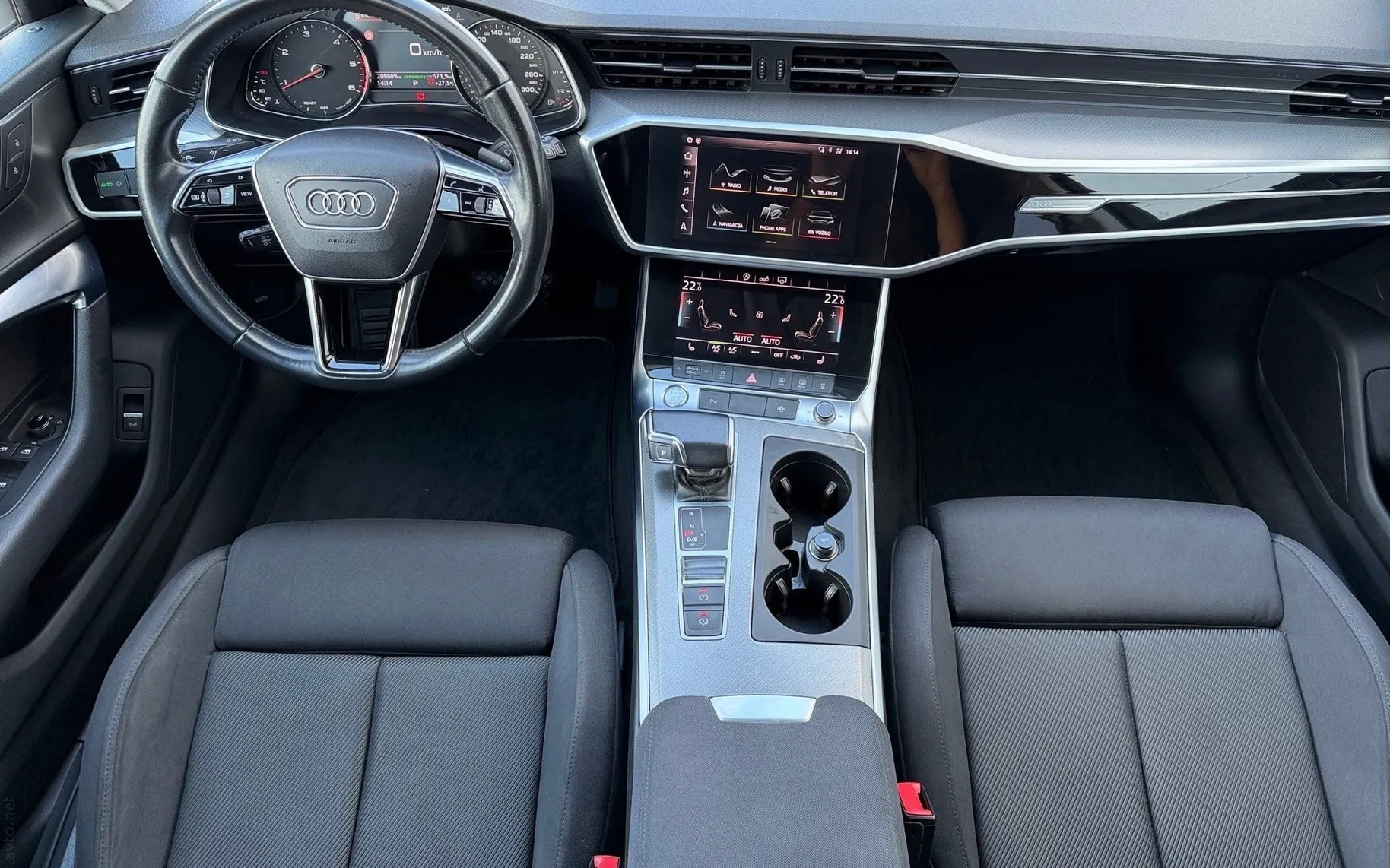 Notranja slika - Audi A6 Avant - 40 TDI Sport S tronic-WEBASTO-LED-ACC-PDC-Navi.... - 10