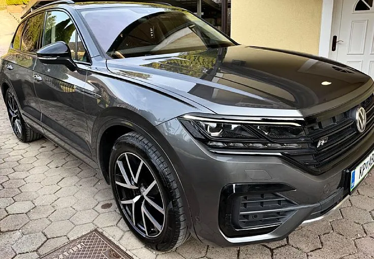 Zunanja slika - Volkswagen Touareg - 4motion V6 TDI R-LINE 1.LAST BLACK PANO LUFT H-UP - 3