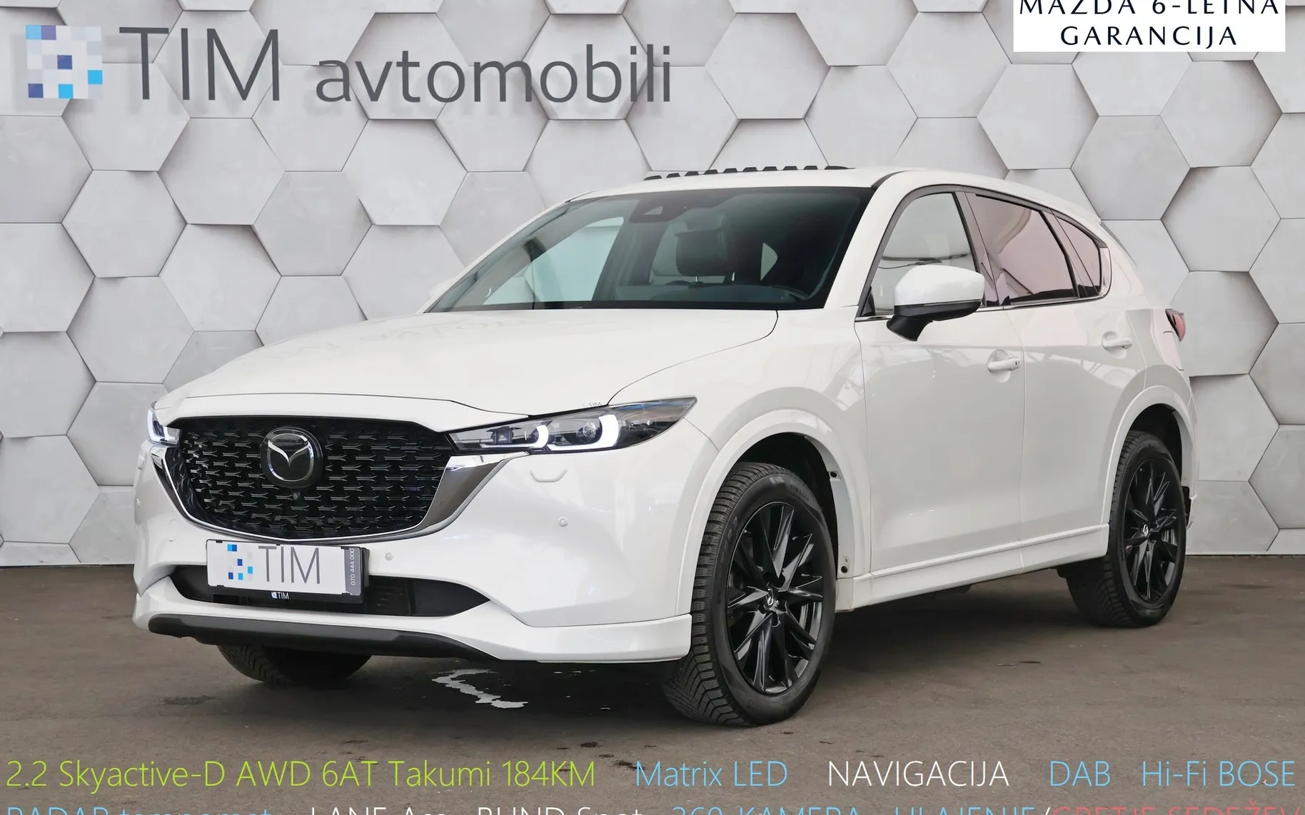 Zunanja slika - Mazda CX-5 - 2.2 Skyactive-D AWD Aut Takumi 184KM - 1