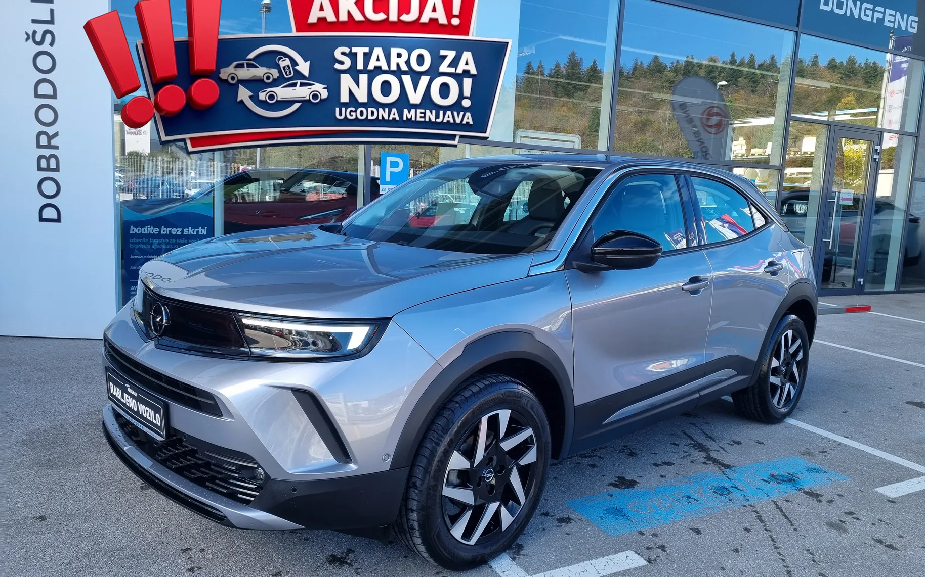 Zunanja slika - Opel Mokka - 1.2 Avtomatik - SLOVENSKI + 2. LASTNIK + KLJUKA - 22