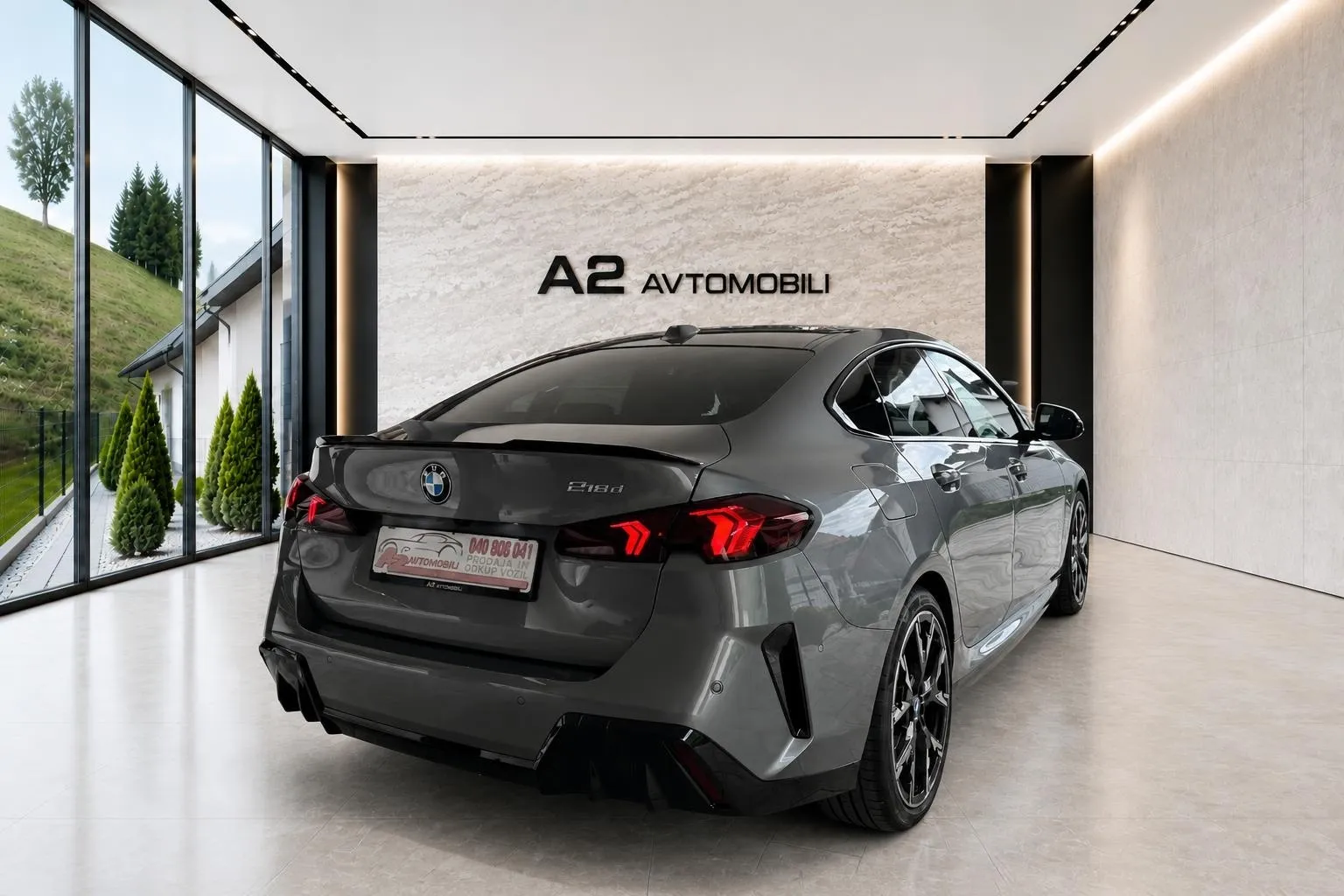 Notranja slika - BMW serija 2 Gran Coupe: - 218d M-PRO PAKET-KAMERA360-ACC-NAVI-HEAD UP- - 10