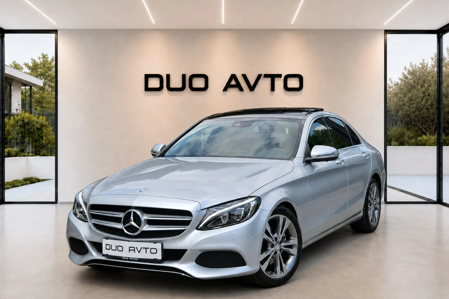 Zunanja slika - Mercedes-Benz C-Razred - 220D-EXCLUSIVE-PANORAMA-18COL-360KAMERE-USNJE-... - 2