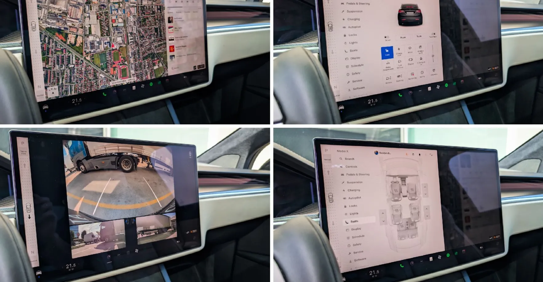 Zunanja slika - Tesla Model X - Plaid All-Wheel Drive Yoke Avtopilot kljuka - 12