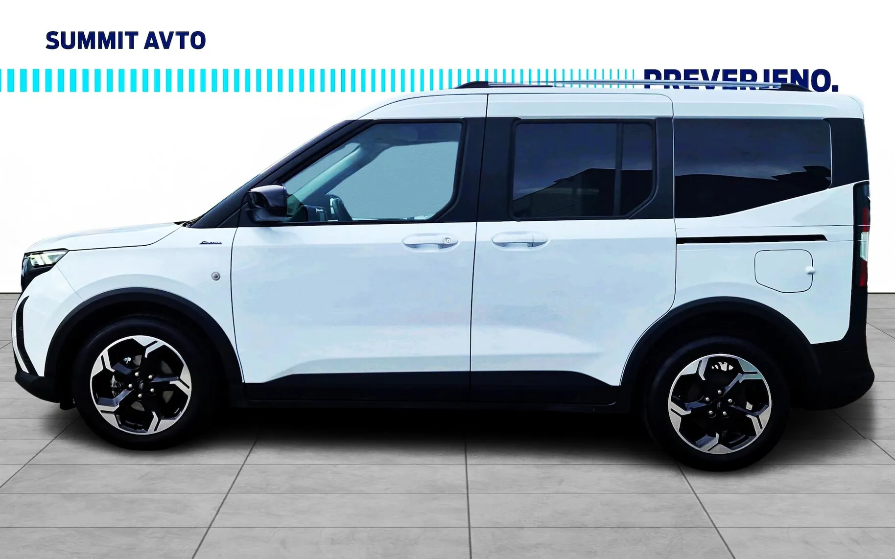 Zunanja slika - Ford Tourneo Courier - 1.0 EcoBoost Active Avt.-RADAR-NAVI-BLISS-PREČNI - 2