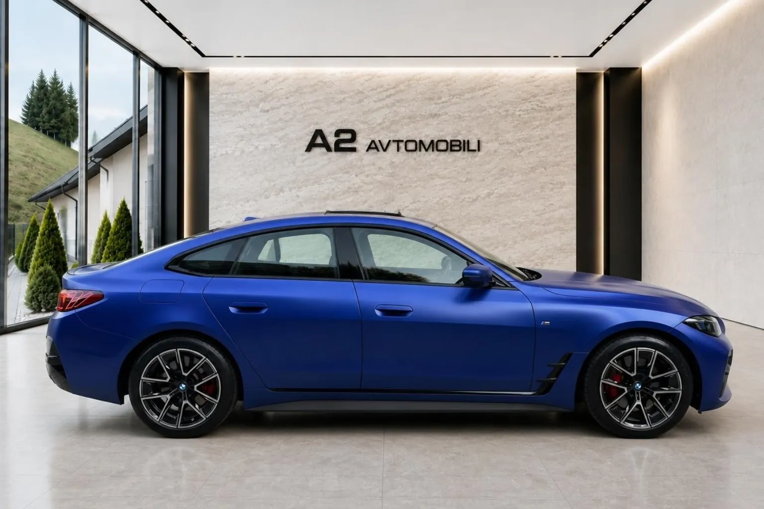 Zunanja slika - BMW serija 4 Gran Coupe: - 420d xDrive M.PRO-PERFORMANCE SEDEŽI-MAT-HARMAN- - 3