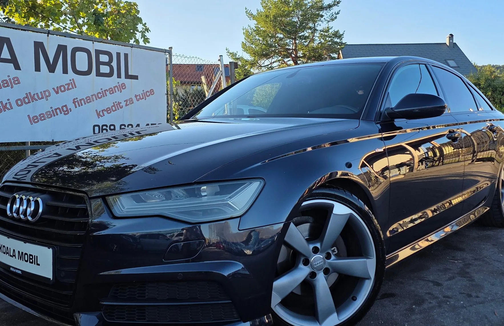Zunanja slika - Audi A6 - 2.0TDI S-TRONIC S-LINE MATRIX-KAMERA-ROTOR-KOT NOV - 1