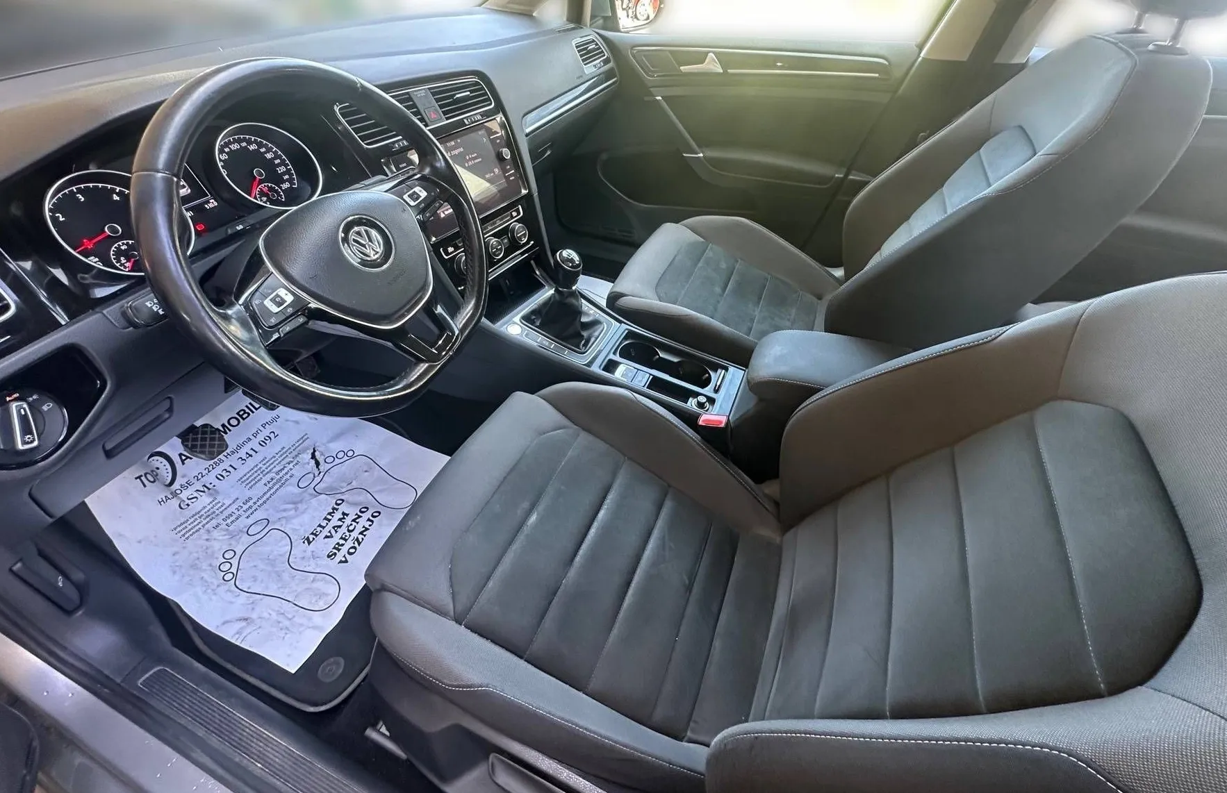 Zunanja slika - VW Golf - Variant 1.6 TDI FUL LED ACC NAVI LINE ASIST MRTVI KOTI KAM - 14