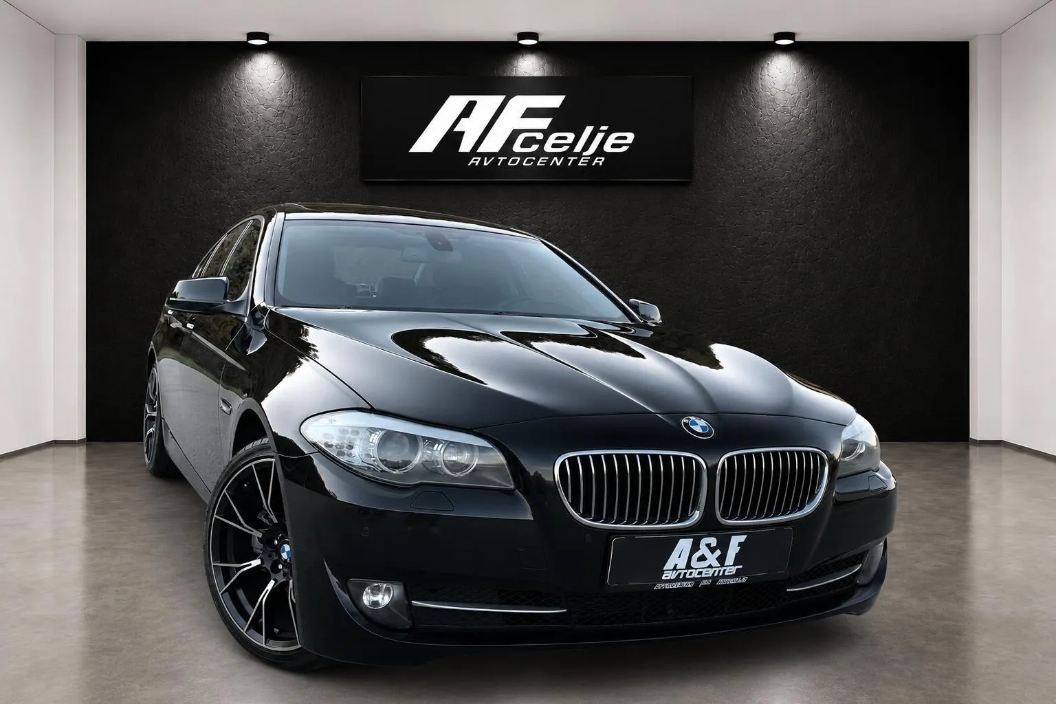 Zunanja slika - BMW serija 5: - 520D-AUT-VELIK NAVI-ŠIBEDAH-LIZING ZA TUJCE- - 3