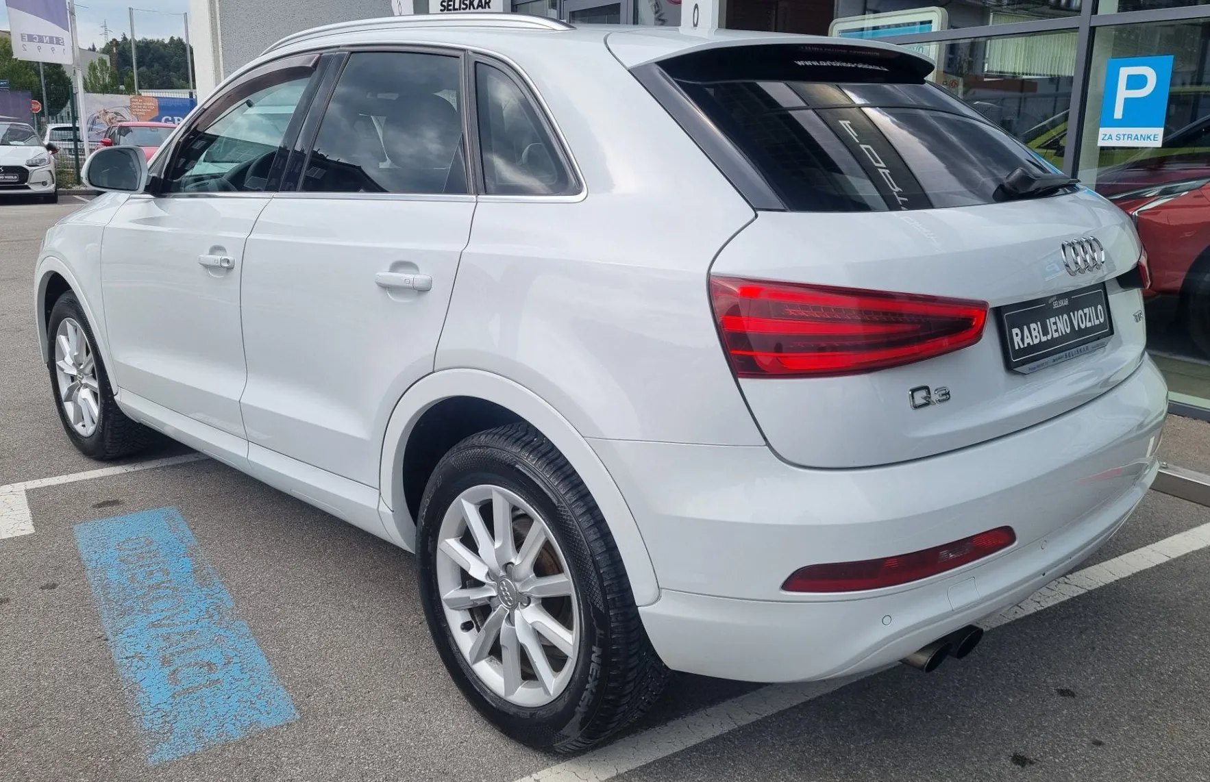 Zunanja slika - Audi Q3 - 2.0 TDI - SLOVENSKO POREKLO - LEPO OHRANJEN - 6