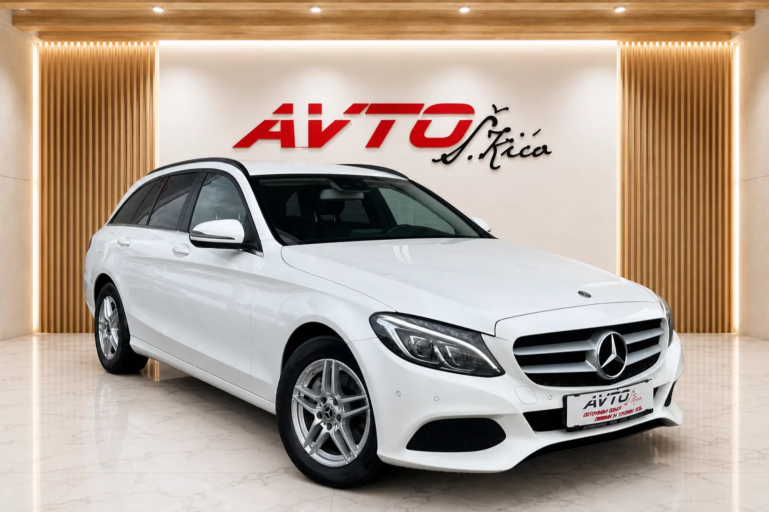 Zunanja slika - Mercedes-Benz C-Razred - C 200 d-BI-XENON-LED-AUT-KAMERA-RADAR TEM-NAVI-F1 - 2