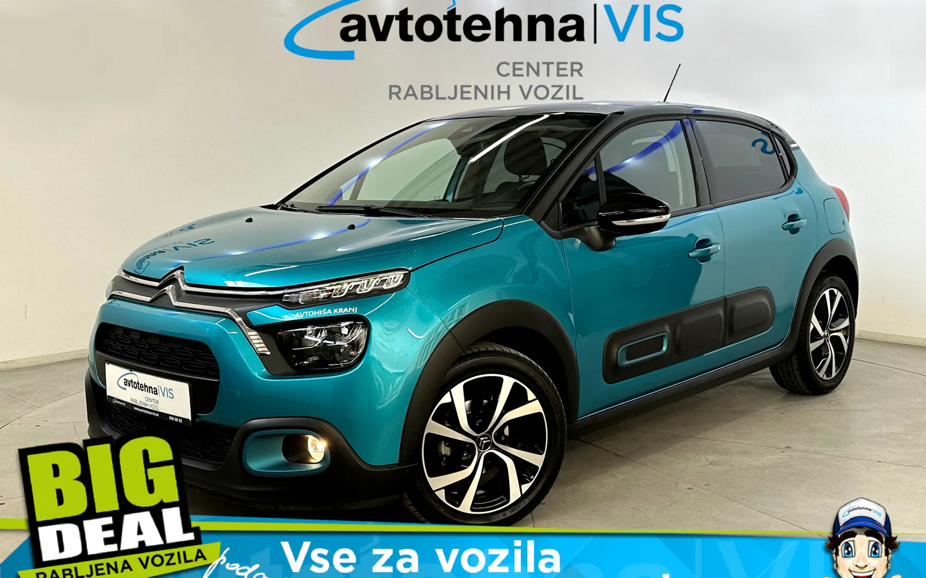 Zunanja slika - Citroën C3 - Shine PureTech aut. + 5 LET JAMSTVA - 11