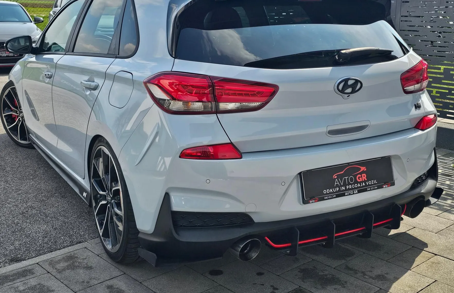 Zunanja slika - Hyundai i30 - 2.0 T-GDI N Performance-PERLA LIGHT BLUE- ODLIČEN- - 12