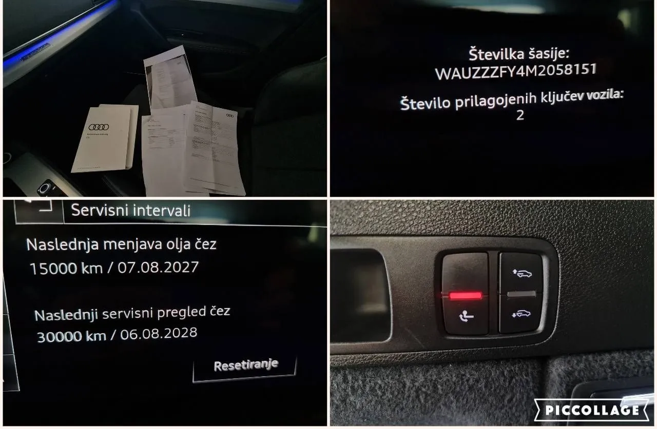Notranja slika - Audi Q5 - quattro 40 TDI S line•Zračno•Matrix•Pano•Webasto - 9