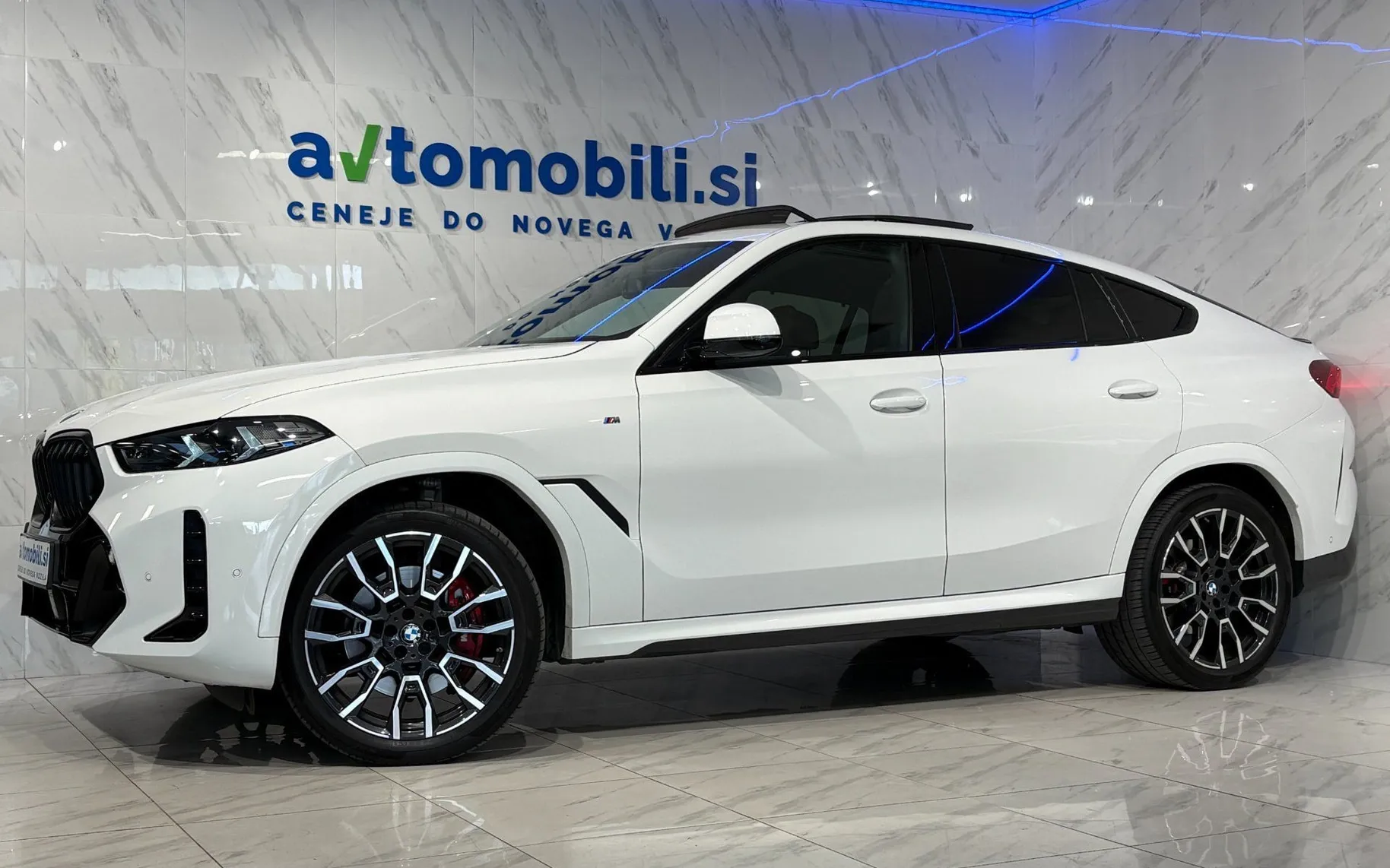 Zunanja slika - BMW serija X6: - 30d|xDrive|M|ACC|SkyL|Hlajenje|HUD|360K|Harman... - 2